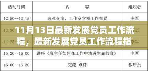 最新发展党员工作流程详解,从初学者到进阶用户的指南