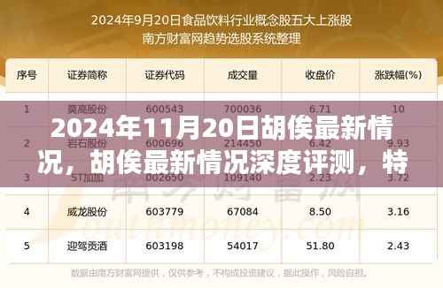 胡俟最新深度评测报告,特性、使用体验与目标用户群体分析
