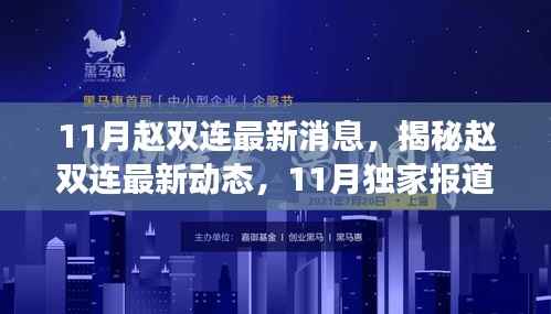 涉政人物赵双连最新动态揭秘,深度解析其近期发展及影响