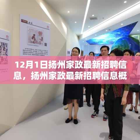 扬州家政最新招聘信息概览,12月专刊