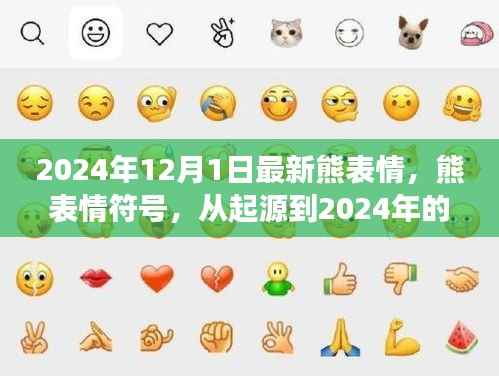 从起源到影响,最新熊表情符号的演变历程(截至2024年)