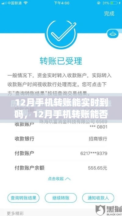 深度解析,12月手机转账能否实时到账?全面解读各大观点
