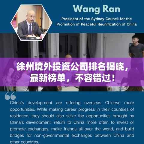 徐州境外投资公司排名揭晓,最新榜单,不容错过!