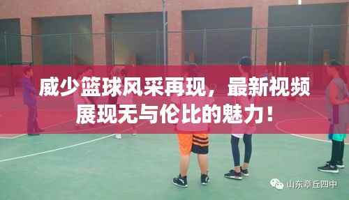 威少篮球风采再现,最新视频展现无与伦比的魅力!