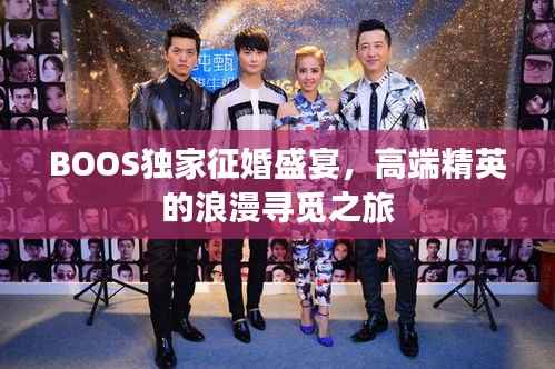 BOOS独家征婚盛宴,高端精英的浪漫寻觅之旅