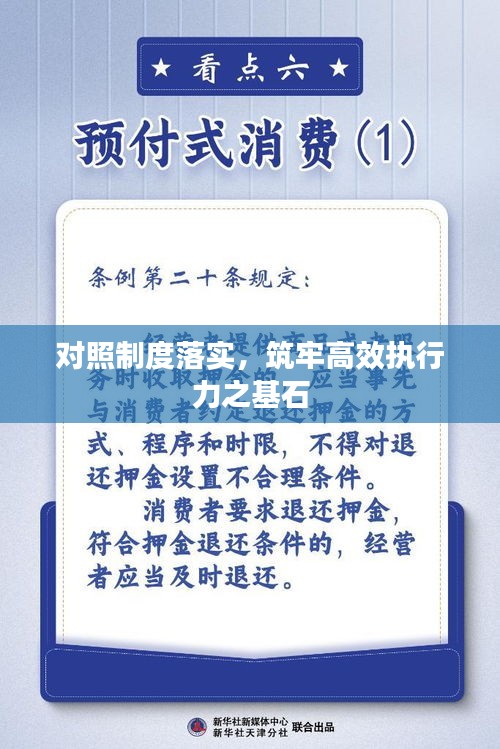 对照制度落实,筑牢高效执行力之基石